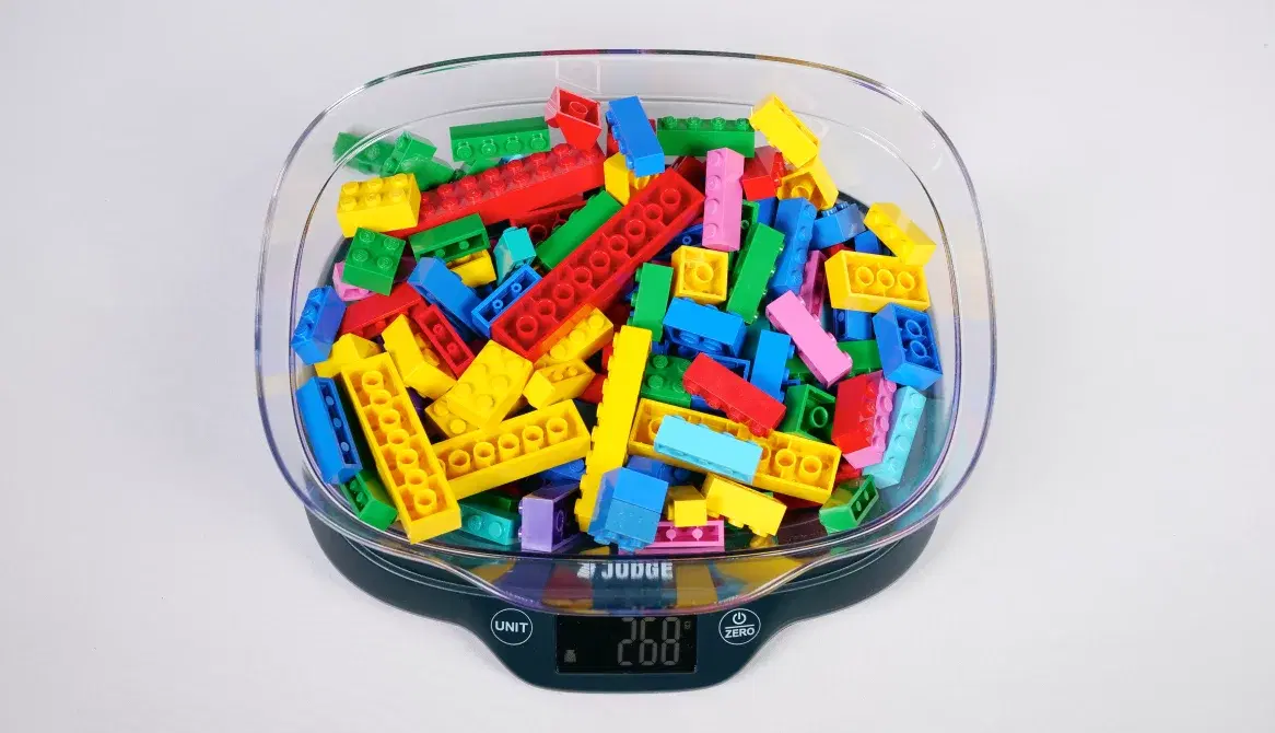 Weigh your bricks