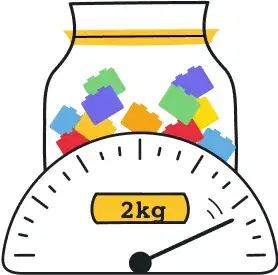 Weigh your LEGO® bricks