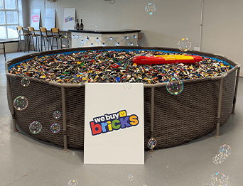 We Filled a Pool With LEGO® Bricks!