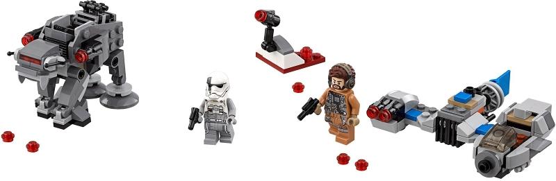 LEGO® 75195 Ski Speeder vs. First Order Walker Microfighters