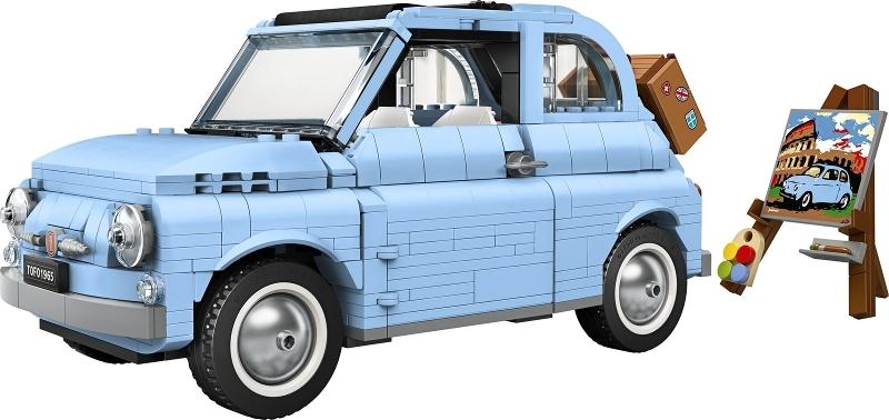Lego®77942 Fiat 500 {Bright Light Blue Edition}