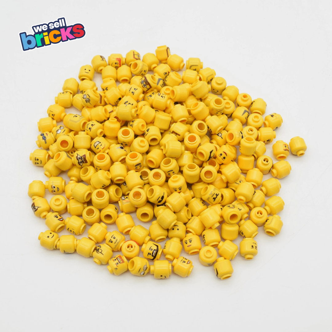 LEGO® Minifigure Heads Joblot Mega Bundle - 25 x random heads - great value