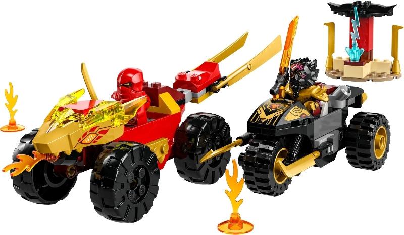 Lego® 71789- Kai and Ras's Car and Bike Battle