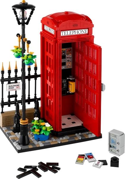 Lego® 21347 - Red London Telephone Box