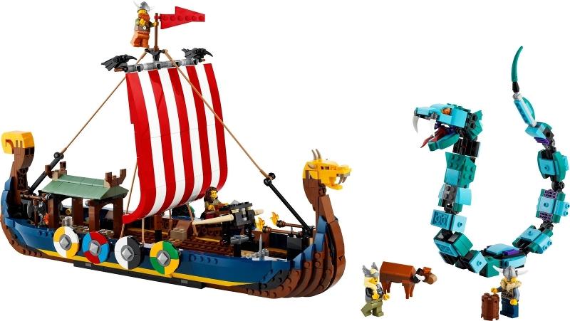 Lego® 31132 - Viking Ship and the Midgard Serpent