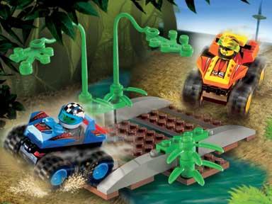 Lego® 4595 - Zero Tornado & Hot Rock