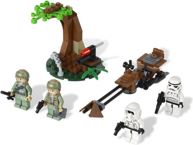 Lego®9489 Endor Rebel Trooper & Imperial Trooper Battle Pack