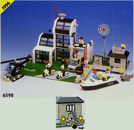Lego®6598 Metro PD Station