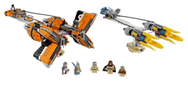 Lego®7962 Anakin's & Sebulba's Podracers