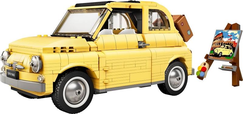 Lego®10271 Fiat 500 {Bright Light Yellow Edition}