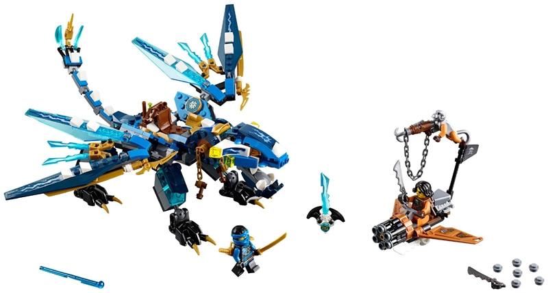 Lego®70602 Jay's Elemental Dragon