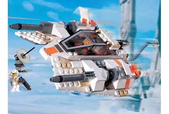 Lego®4500 Rebel Snowspeeder (redesign), Blue box