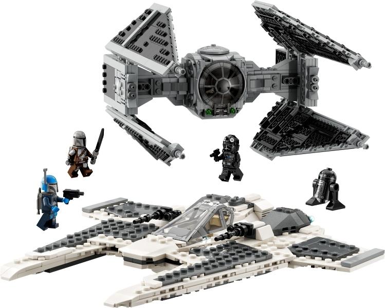 Lego®75348 Mandalorian Fang Fighter vs TIE Interceptor