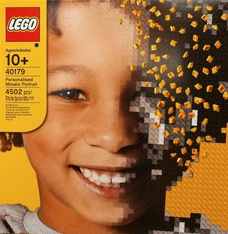 Lego® Personalised Mosaic Portrait - 40179