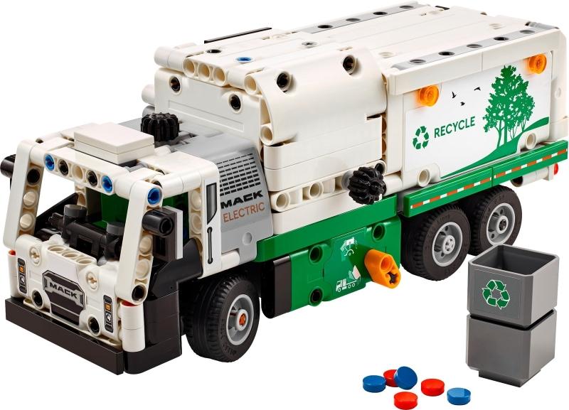 Lego® Mack LR Electric Garbage Truck - 42167