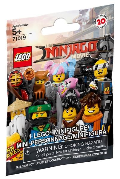 Lego® 71019 - Minifigure, The LEGO Ninjago Movie (Complete Random Set of 1 Minifigure)