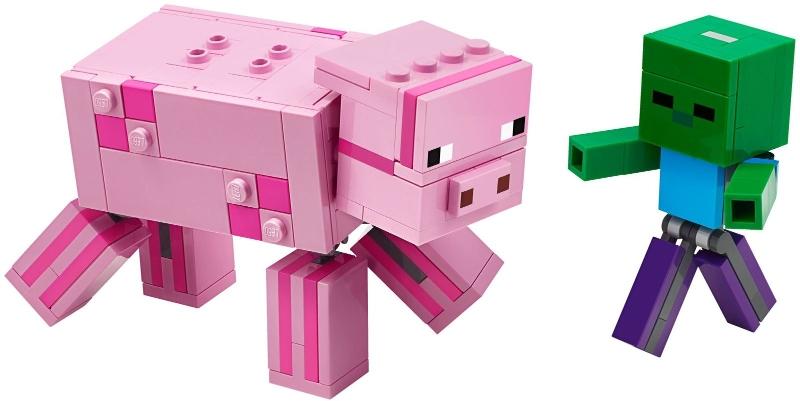 Lego® 21157 - BigFig Pig with Baby Zombie