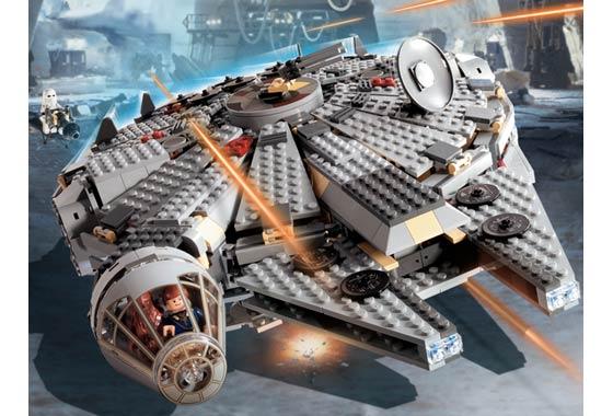 Lego® 4504 - Millennium Falcon (Redesign), Blue box