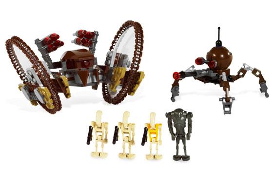 Lego® 7670 - Hailfire Droid & Spider Droid