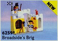 Lego® 6259 - Broadside's Brig