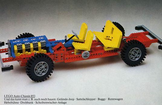 Lego® 853 - Auto Chassis