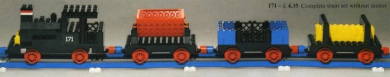 Lego® 171 - Complete Train Set Without Motor