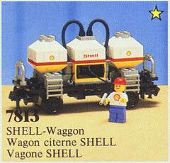 Lego® 7813 - Shell Tanker Wagon