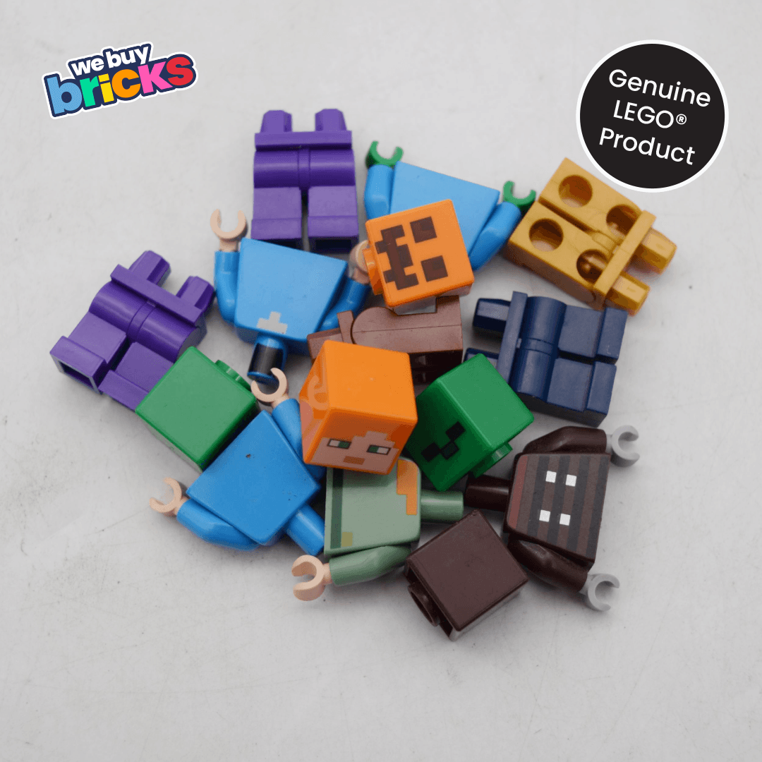 LEGO® Minecraft® Mystery 5 Minifigures Bundle - Genuine LEGO® Figures