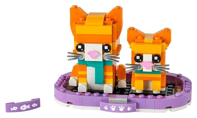 Lego® 40480 - Ginger Tabby & Kitten