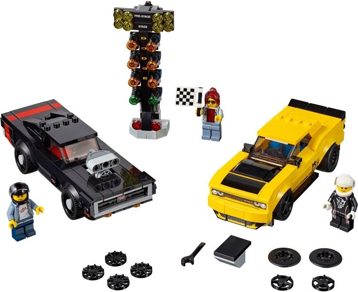 Lego® 75893 - 2018 Dodge Challenger SRT Demon and 1970 Dodge Charger R/T