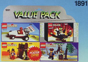 Lego® 1891 - 4 Set Value Pack