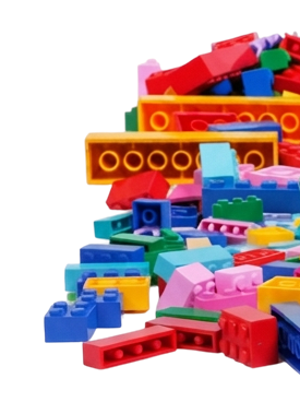 Mixed LEGO® bricks
