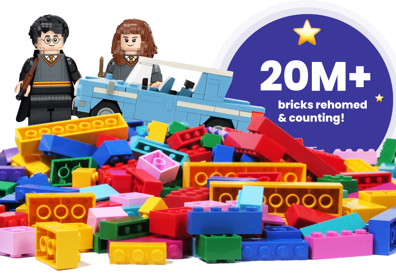 20 million bricks rehomed and counting!
