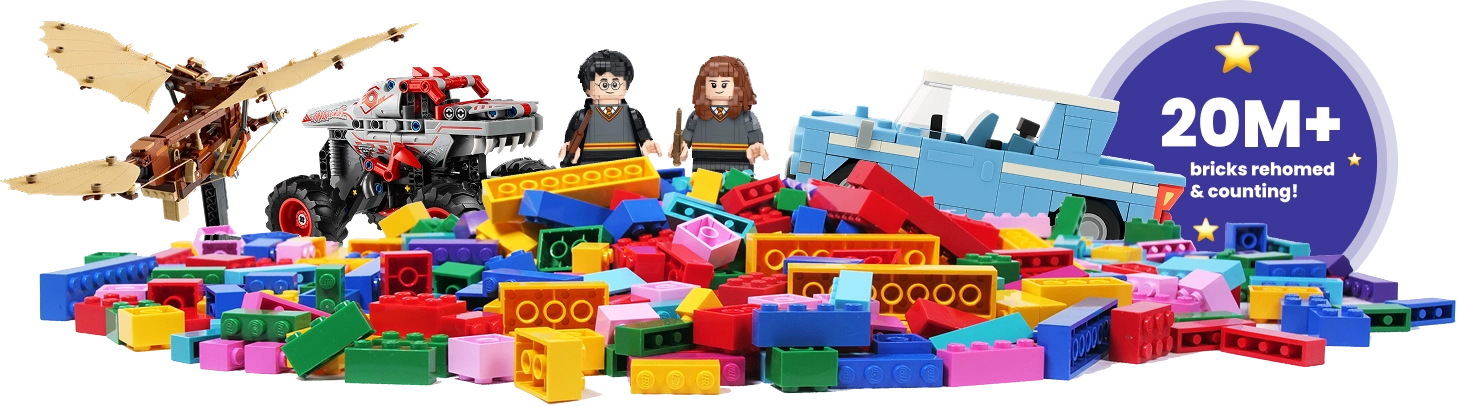 20 million bricks rehomed and counting!